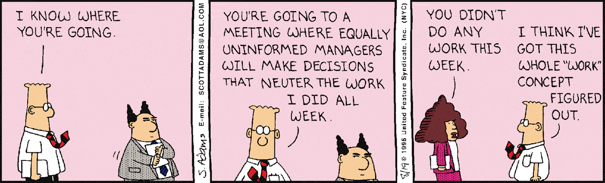 Dilbert Cartoon
